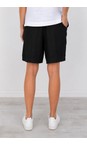 Amazing Woman Black  Orla Black Linen Shorts  