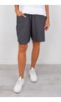 Amazing Woman Charcoal Orla Linen Charcoal Shorts  