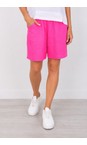 Amazing Woman Fuchsia Orla Fuchsia Linen Shorts  