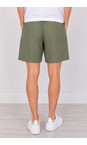 Amazing Woman Khaki Orla Khaki Linen Shorts  