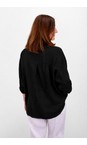 Amazing Woman Black  Filippa Black Linen Shirt  