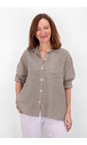 Amazing Woman Fango Filippa Fango Linen Shirt  