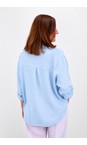 Amazing Woman Ice Blue Filippa Ice Blue Linen Shirt  