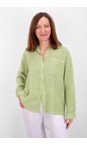 Amazing Woman Leek Filippa Leek Linen Shirt  