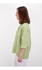 Amazing Woman Leek Filippa Leek Linen Shirt  