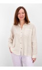 Amazing Woman Natural Filippa Natural Linen Shirt  