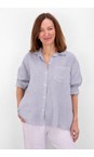 Amazing Woman Pearl Filippa Pearl Linen Shirt  