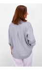 Amazing Woman Pearl Filippa Pearl Linen Shirt  