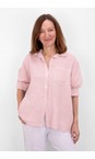 Amazing Woman Rose Pink Filippa Rose Pink Linen Shirt  