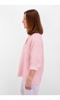 Amazing Woman Rose Pink Filippa Rose Pink Linen Shirt  