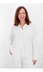 Amazing Woman White  Filippa White Linen Shirt  