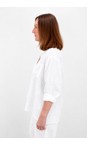 Amazing Woman White  Filippa White Linen Shirt  
