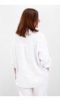 Amazing Woman White  Filippa White Linen Shirt  
