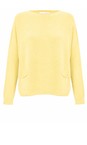 Amazing Woman Summer Yellow Jodie Front Pocket Supersoft Knit Jumper  
