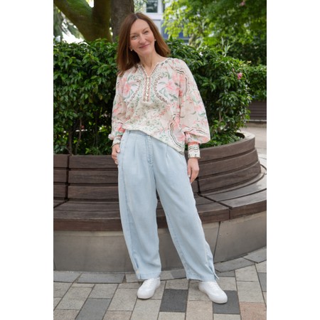 Masai Clothing MaPunna Light Denim Trouser - Blue