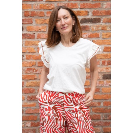 Mos Mosh MM Torra Tee - Off-White