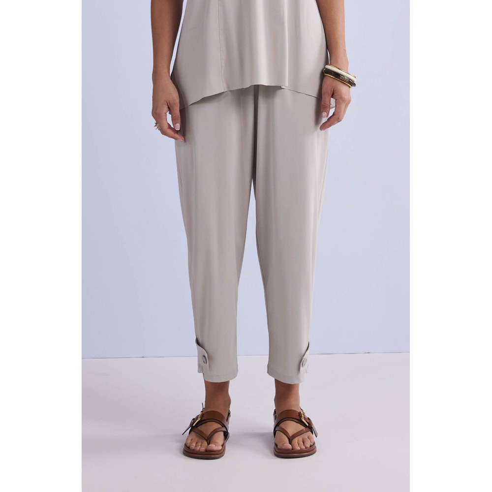 Naya Naya Ash Slim Leg Tab Trouser Ash