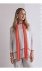 Naya Camellia Naya Contrast Rib Knit Top  