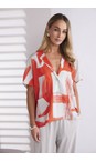 Naya Camellia Naya Paintwork Print Shirt  