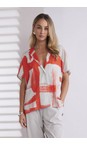 Naya Camellia Naya Paintwork Print Shirt  