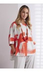 Naya Camellia Naya Paintwork Print Top  
