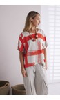 Naya Camellia Naya Paintwork Print Square Top  