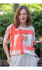 Naya Camellia Naya Paintwork Print Square Top  