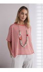 Naya Camellia Naya Striped Knit Top  