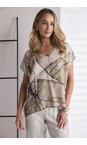 Naya Ash Naya Ash Graphic Print Top  