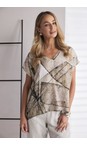 Naya Ash Naya Ash Graphic Print Top  