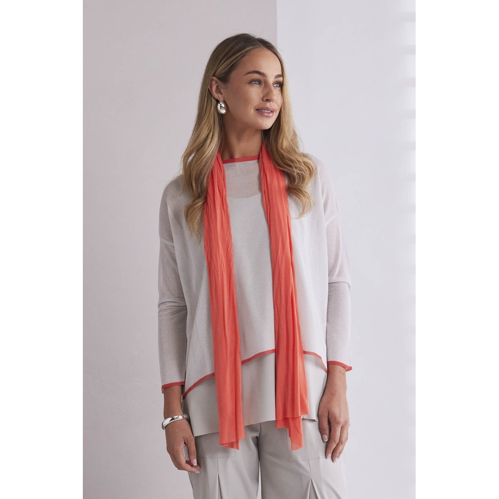 Naya Naya Camellia Soft Jersey Scarf Camellia