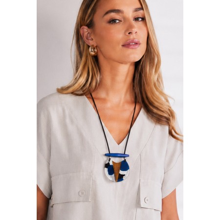 Naya Naya Stone Necklace - Blue