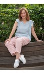 Masai Clothing Light Denim MaDalali Thin Denim Top  