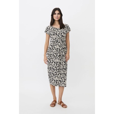 Masai Clothing MaOlnia Print Dress - Black