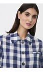Masai Clothing Medieval Blue MaIsariel Gingham Check Shirt  