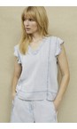 Masai Clothing Light Denim MaDalali Thin Denim Top  
