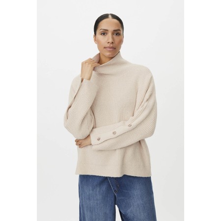 Masai Clothing MaFanya Whitecap Knit Top - Off-White