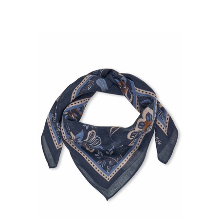 Masai Clothing Anzerith Blue Print Bandana Scarf - Blue