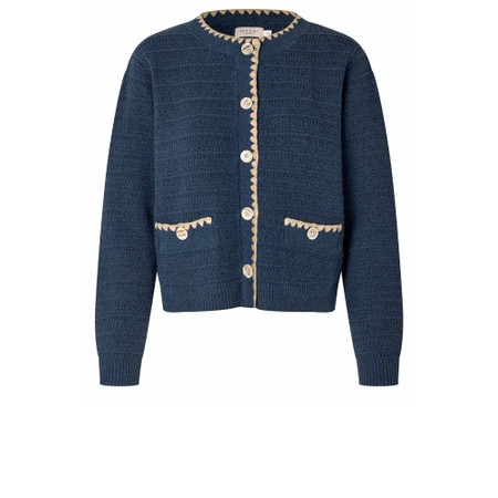 Masai Clothing Lune Knit Cardigan - Blue