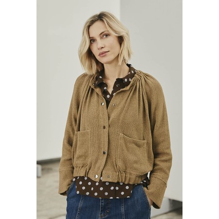 Masai Clothing Jisella Boucle Jacket - Brown