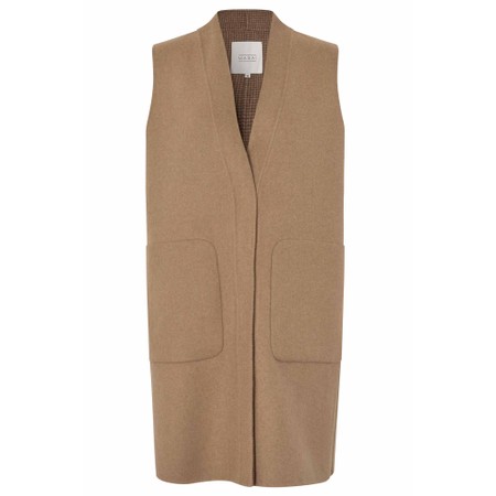 Masai Clothing Trixella Waistcoat - Brown