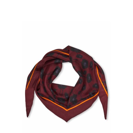 Masai Clothing Asmira Silk Triangle Scarf - Purple