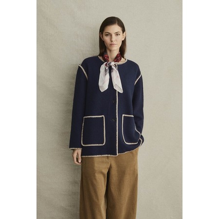 Masai Clothing Lysa Knit Cardigan - Blue