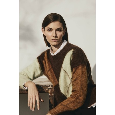 Masai Clothing Finley Knit Jumper - Brown