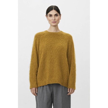 Masai Clothing Firdis Medal Bronze Knit Jumper - Bronze