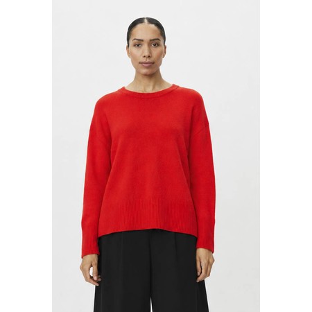 Masai Clothing Florindra Valient Poppy Knit Jumper - Red