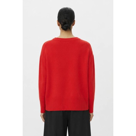 Masai Clothing Florindra Valient Poppy Knit Jumper - Red