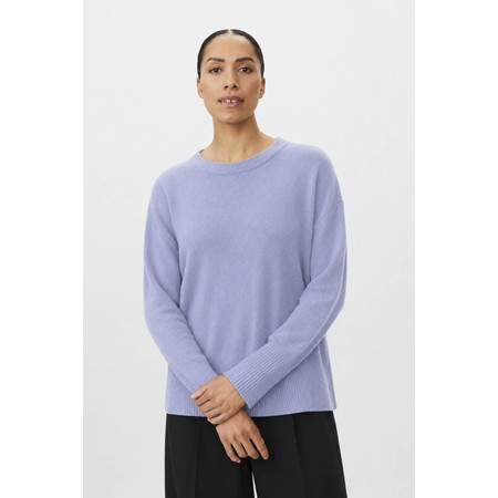 Masai Clothing Florindra Zen Blue Knit Jumper - Blue
