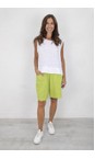 Amazing Woman Lime Orla Lime Linen Shorts  