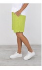 Amazing Woman Lime Orla Lime Linen Shorts  
